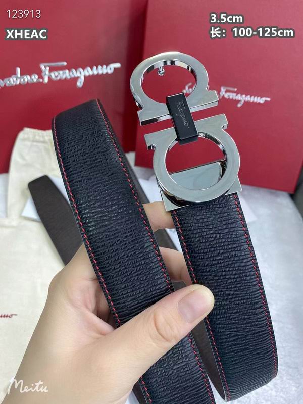 Ferragamo belt 35mmX100-125cm 8L54